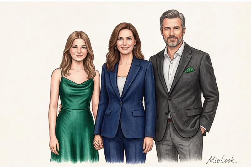 Образы на выпускной: стильный Family Look для родителей и ребенка - 8