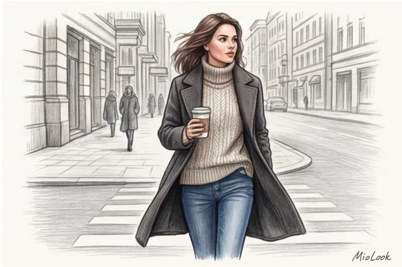 Как выбрать базовое шерстяное пальто на осень и зиму - 9