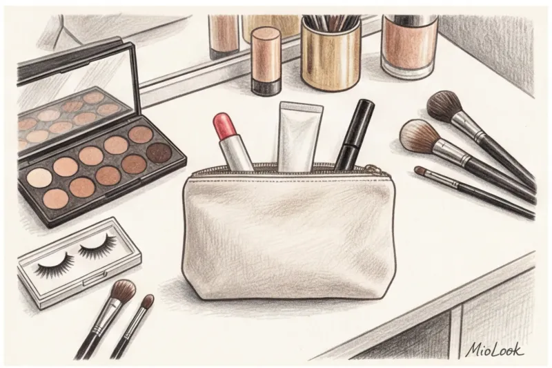 Макияж настоящей парижанки: красная помада и сияющая кожа без усилий - 8