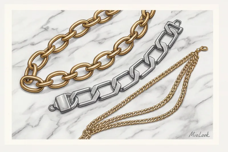 Ремень-цепочка: как носить металлические пояса - 9