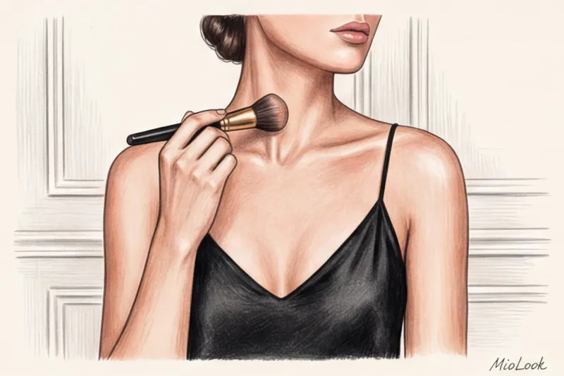Макияж к черному платью: от классических стрелок до ярких акцентов - 5