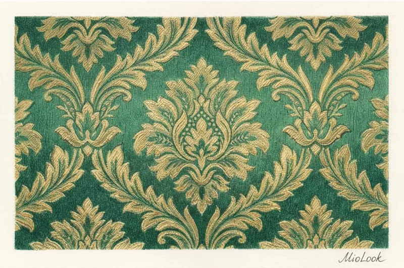 Damask pattern: what it is, its features, and what to wear it with
