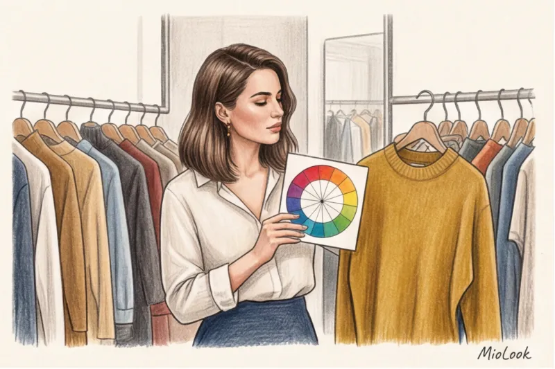 Itten's Circle in Clothing: How to Combine Colors Without Mistakes