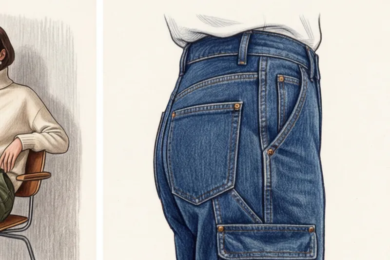 Джинсы бэгги и карго: как внедрить расслабленный деним в свой стиль - 3