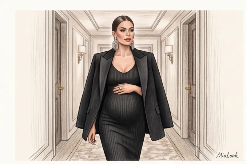 Стильна ошатна сукня для вагітних: поради стиліста