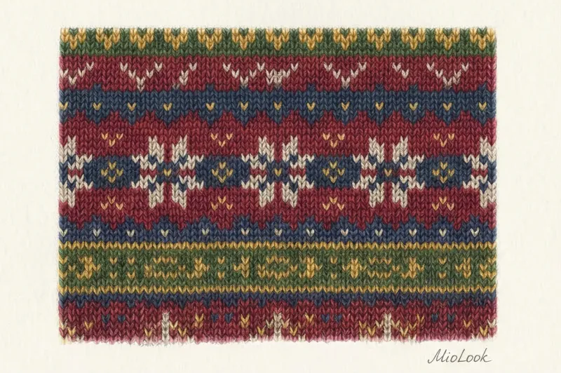 Jacquard in knitting: what it is, types, and what to wear it with