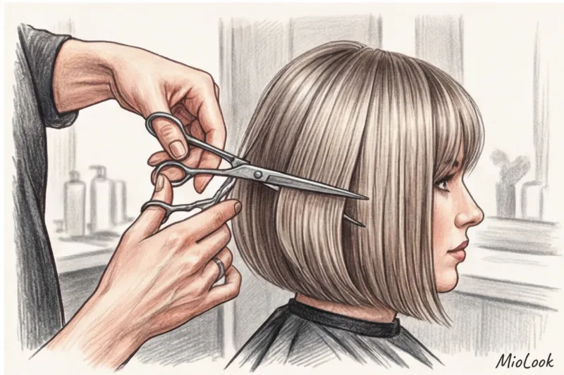 Возрастные изменения текстуры: как подобрать стрижку, скрывающую седину и поредение - 9