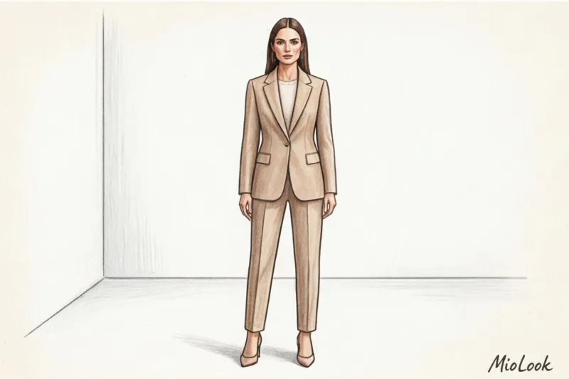 Классики в системе Ларсон: как одеваться сбалансированным типажам - 8