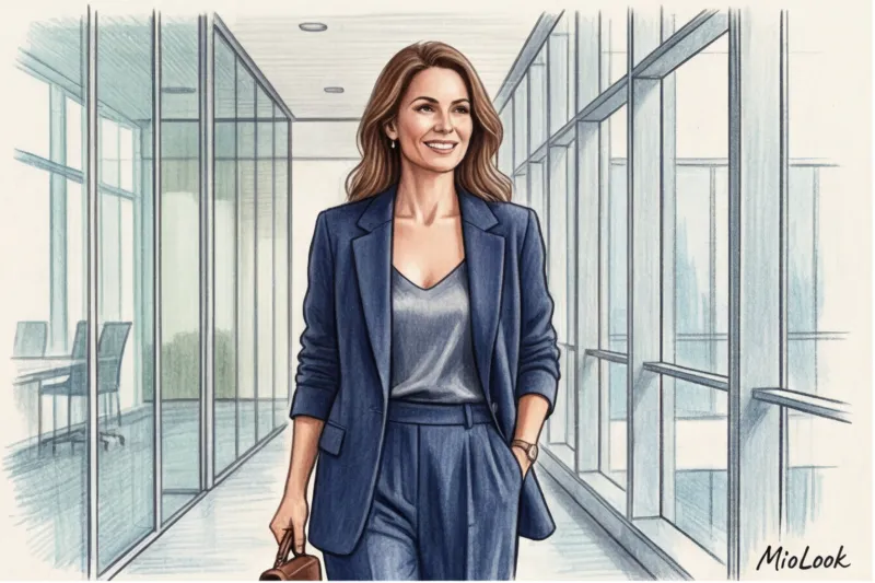 Business attire for women over 40: style and status
