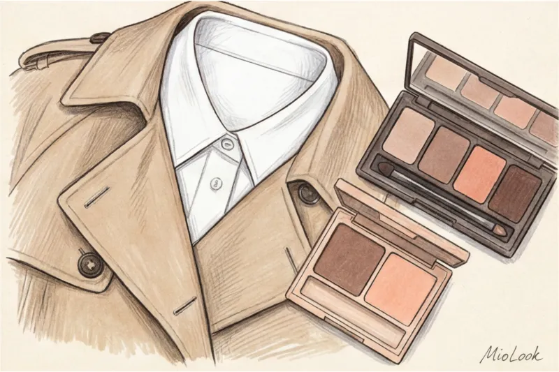 Нужно ли подбирать тени под цвет одежды: современные антитренды и удачные схемы - 5