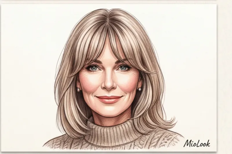 Стрижки и укладки, которые молодят после 40: подбираем под форму лица - 6