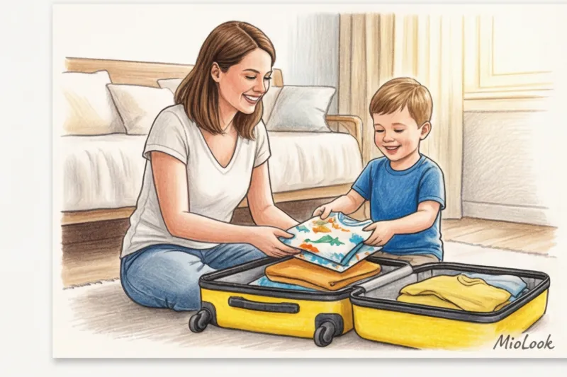 Летний капсульный гардероб для ребенка на море и в город - 7