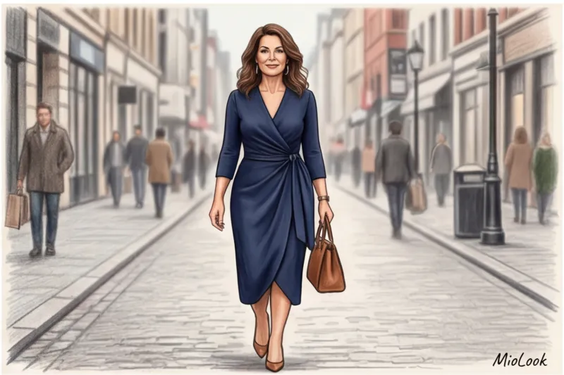 Какие фасоны платьев лучше всего скрывают живот и бока - 3