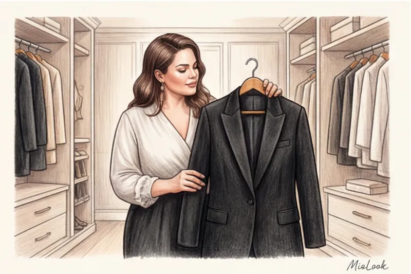 Нарядная капсула plus-size: как стильно одеться на праздник полным женщинам - 7