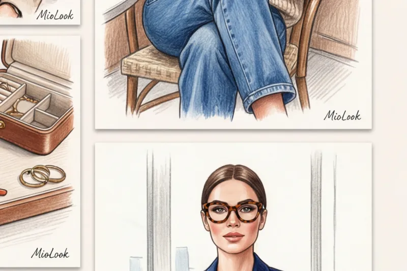 Как сочетать очки со стилем одежды: от строгого делового до расслабленного кэжуал - 6