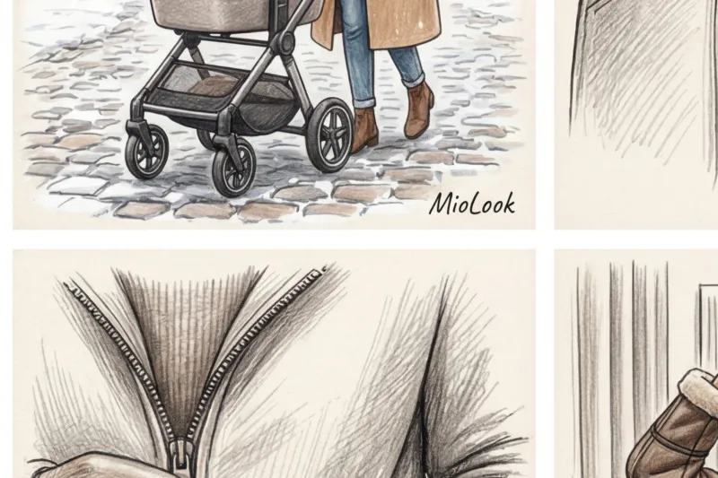 Верхняя одежда для молодой мамы: стильные альтернативы пуховику - 4