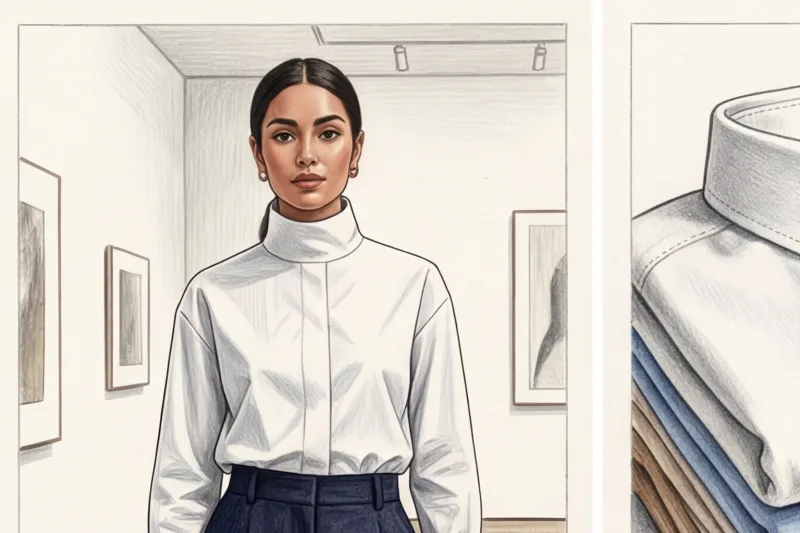 Closed-toe basic shirts: the foundation of modest fashion