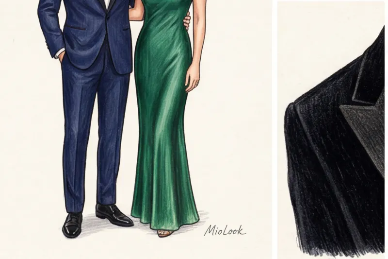 Вечерний Family Look: дресс-код Black Tie для пар и семей - 7