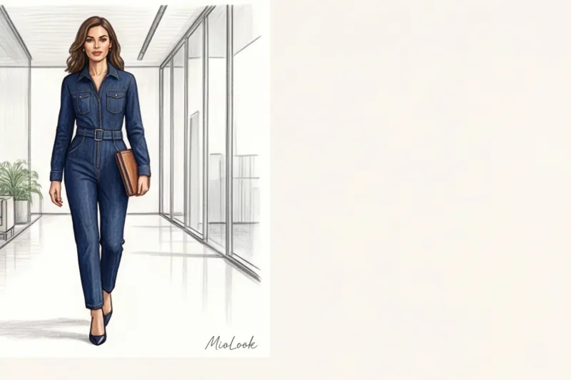 Джинсовые платья, рубашки и комбинезоны: альтернативы обычным джинсам - 9