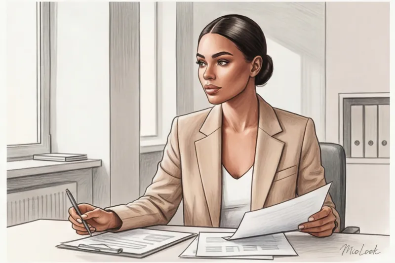 Прически в стиле Clean Girl: гладкий пучок и идеальные локоны - 6