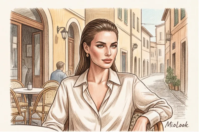 Wet-look hair styling: catwalk hair trends