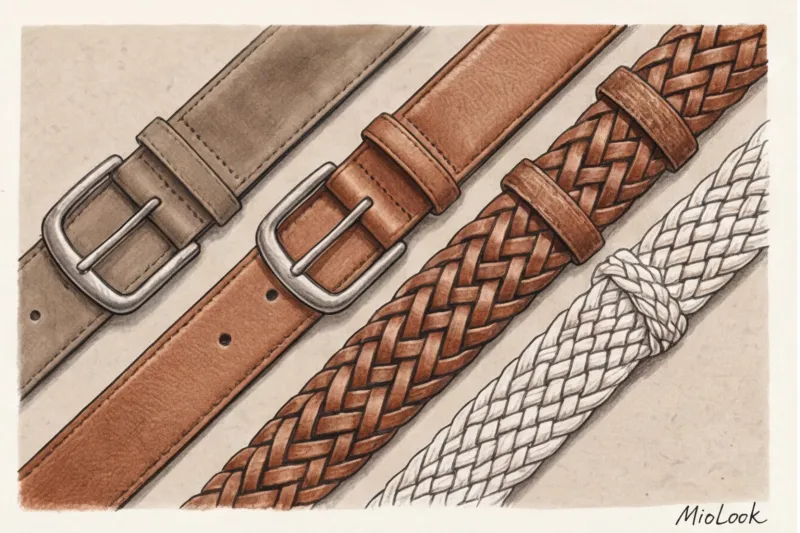 Как носить ремень, чтобы визуально скрыть живот - 4