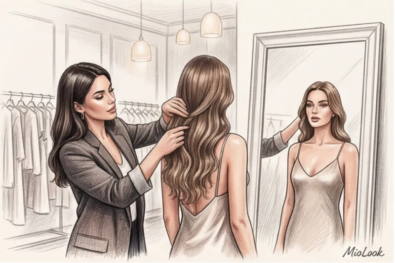 How to Match a Hairstyle to a Dress: Style Secrets