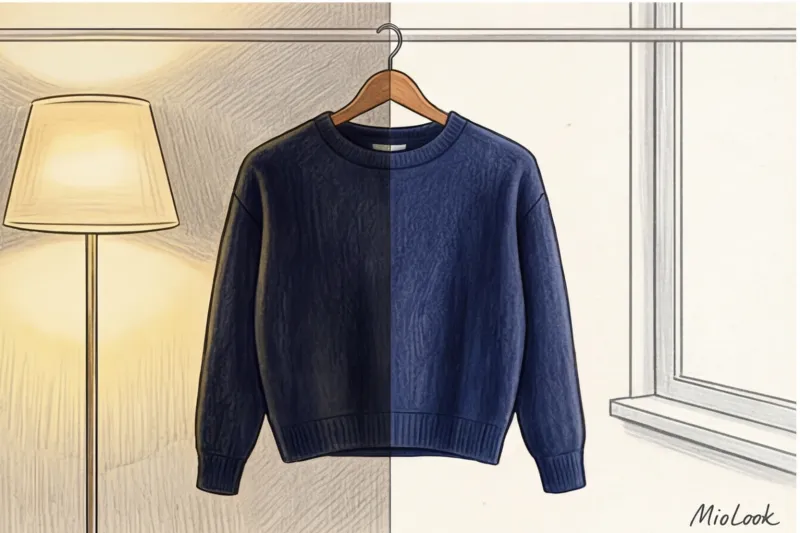 Идеальный свет для фото: как передать реальный цвет одежды - 7