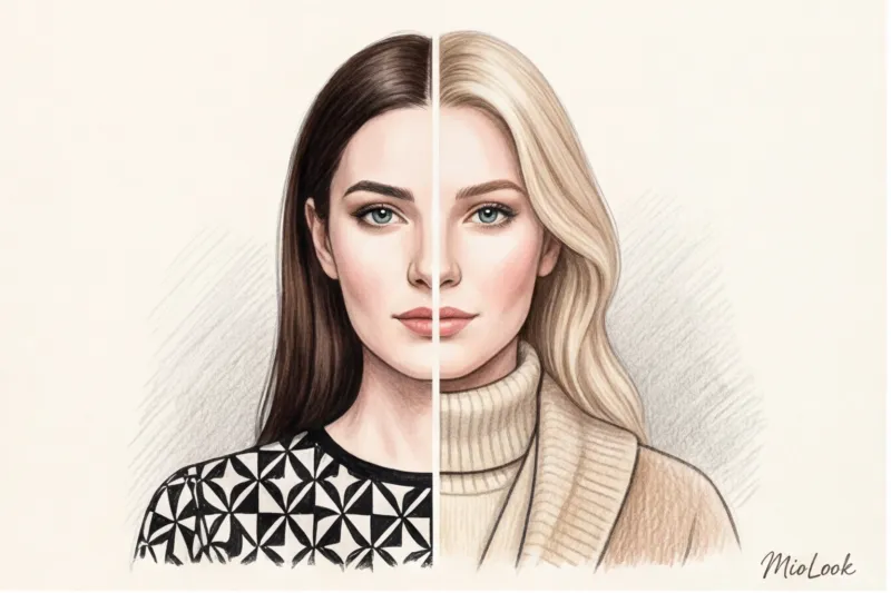 How Hair Color Affects Contrast and Wardrobe