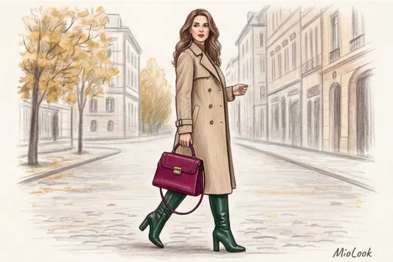 Сочетание цвета сумки и обуви: современные правила этикета - 8