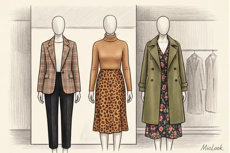 Как сочетать принты с однотонной одеждой: цветовые правила - 4