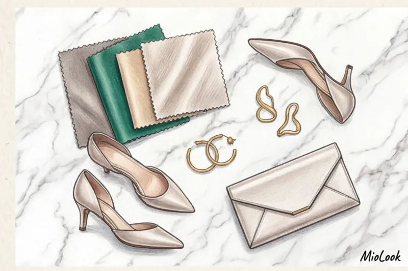 В чем пойти на свадьбу: элегантные закрытые платья для гостей - 4