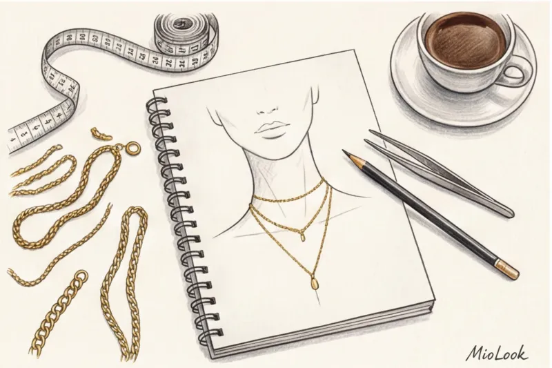 Многослойность в украшениях: как красиво носить несколько цепочек - 7