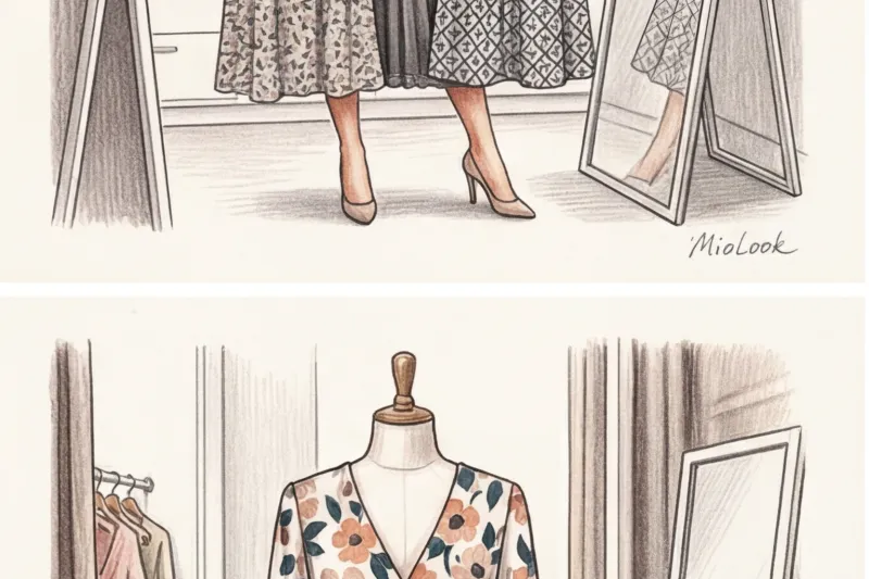 Принты для невысоких: полоска, горошек и цветы - 4