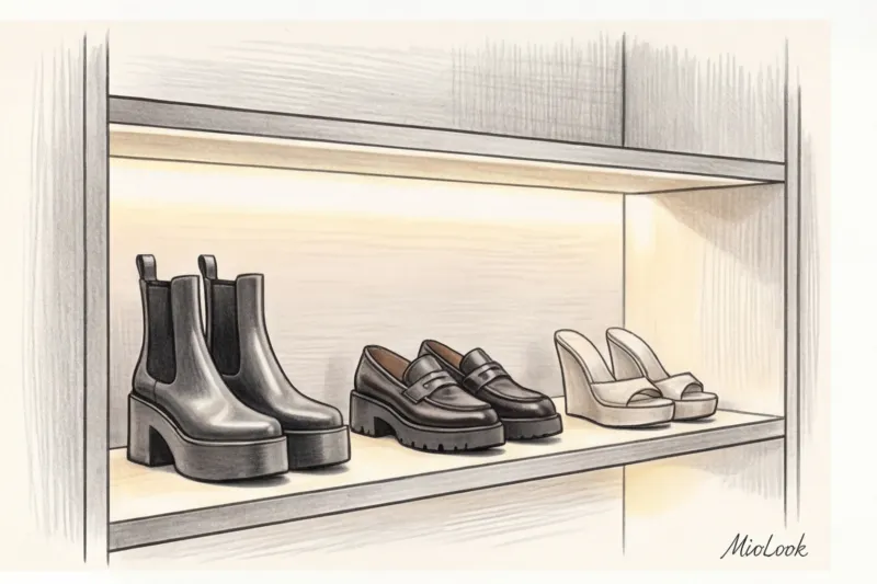 Обувь на платформе и танкетке: как носить массивный тренд нулевых - 6