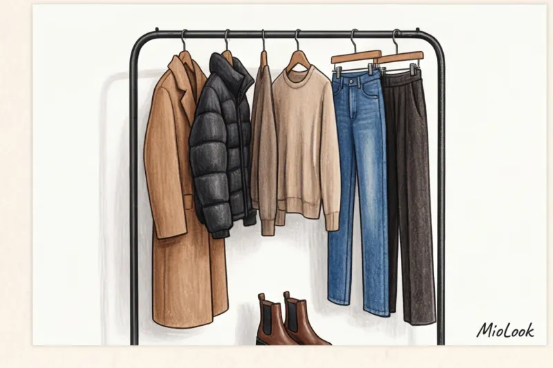 Зимний кэжуал: теплые и многослойные образы на каждый день - 7