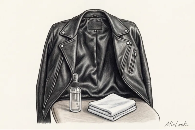 Как избавиться от запаха пота и сырости на кожаной куртке - 2