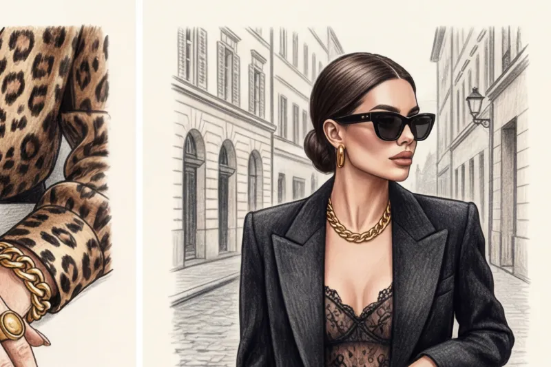 Стиль Mob Wife («Жена мафиози»): леопард, меха и дерзкая роскошь - 3