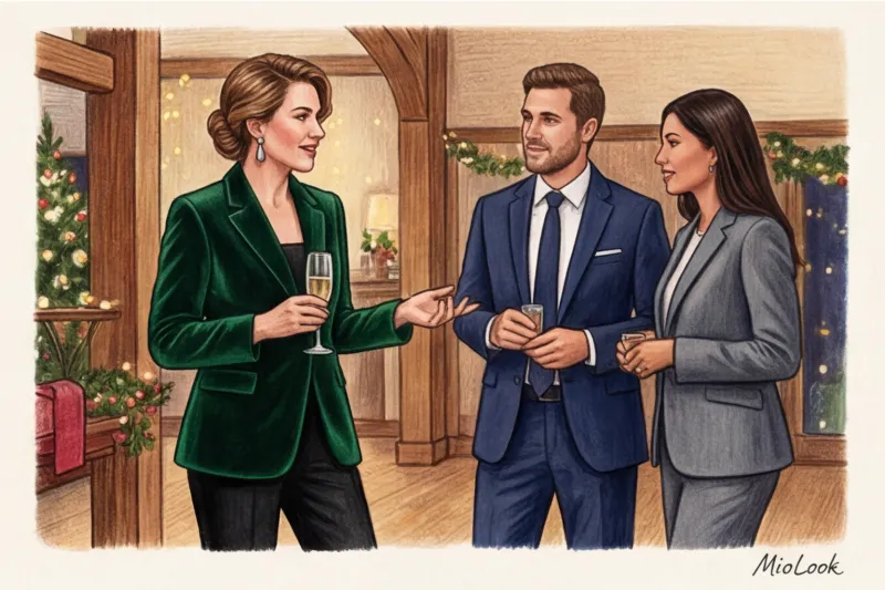 Как одеться на корпоратив: грань между праздником и деловым этикетом - 8