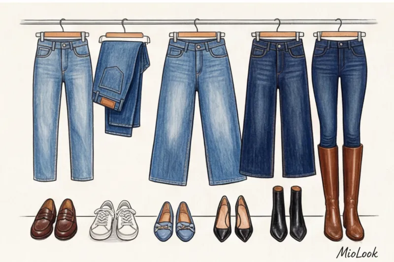 Какую обувь носить с разными моделями джинсов: стильная шпаргалка - 8