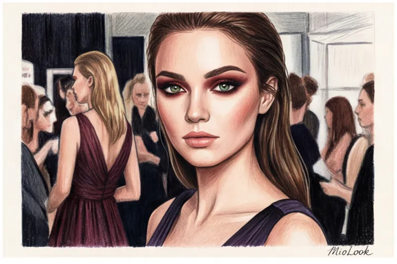 Вечерний макияж для зеленых глаз: какие оттенки выбрать - 9