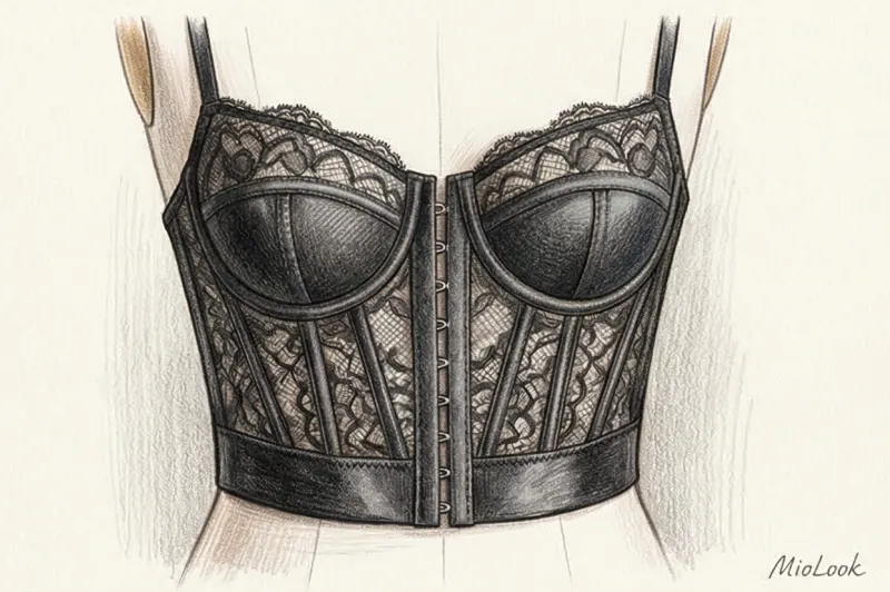 Bustier: What it is, how it differs from a corset, and what to wear it with