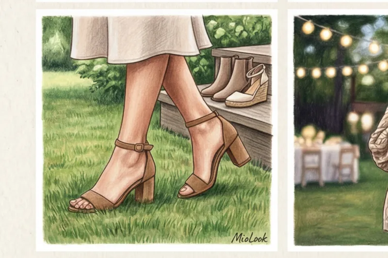 Что надеть на свадьбу в стиле рустик, бохо или на природе - 4