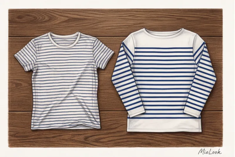 Тельняшка, французский стиль: с чем носить