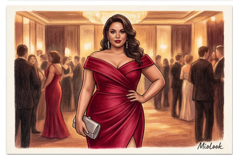 Вечерние платья plus size: бренды для особых случаев и торжеств - 4