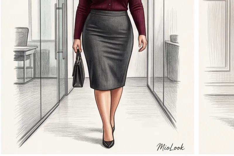 Office Siren для Plus-Size: как адаптировать тренд для пышных форм - 7