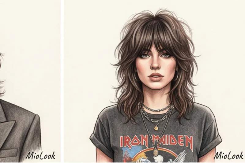 Многослойные стрижки: шегги, маллет и wolf cut - 3