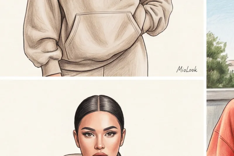 Прически под худи и оверсайз: стильные укладки для объемной одежды - 4