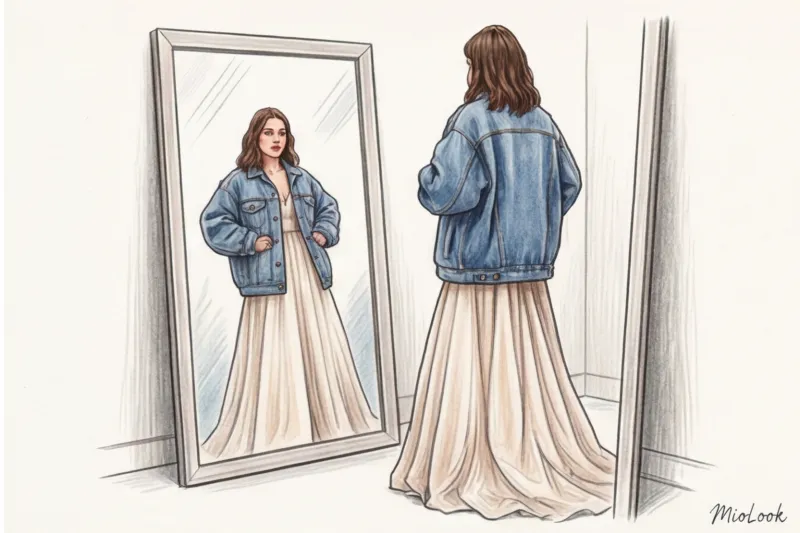 Базовая джинсовая куртка: от классики до оверсайза - 6