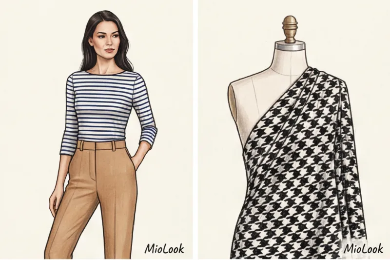Оптические иллюзии в одежде: как принты и полоска меняют фигуру - 2